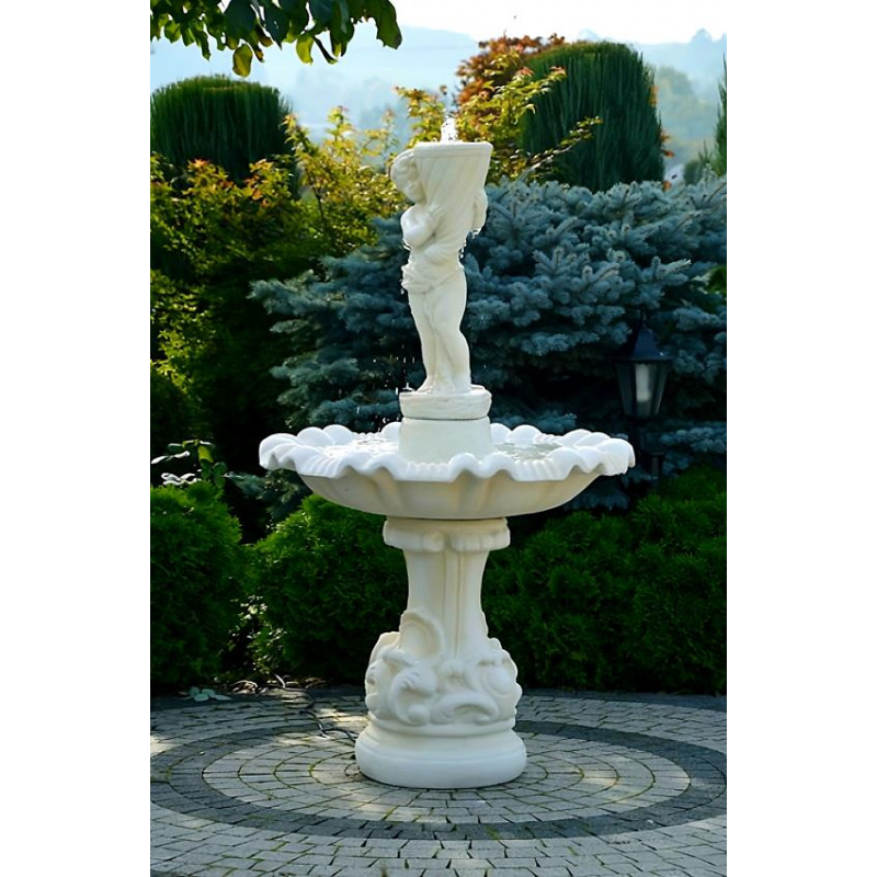 Fontanna do Ogrodu Napoli Carello w kolorze Ecrue