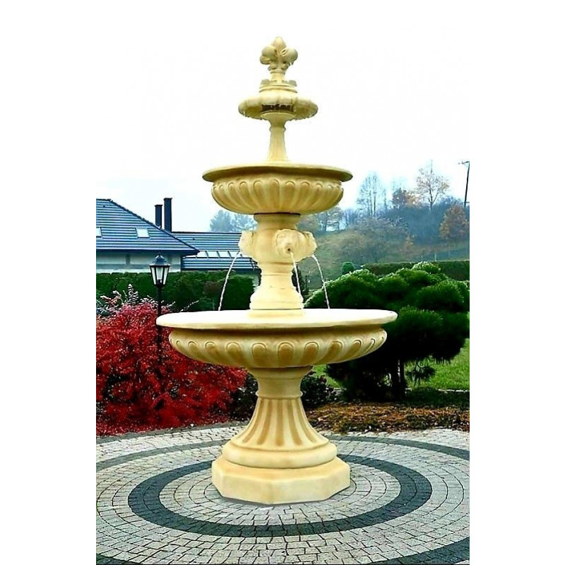 Fontanna Ogrodowa Neptun 280 cm z ringiem