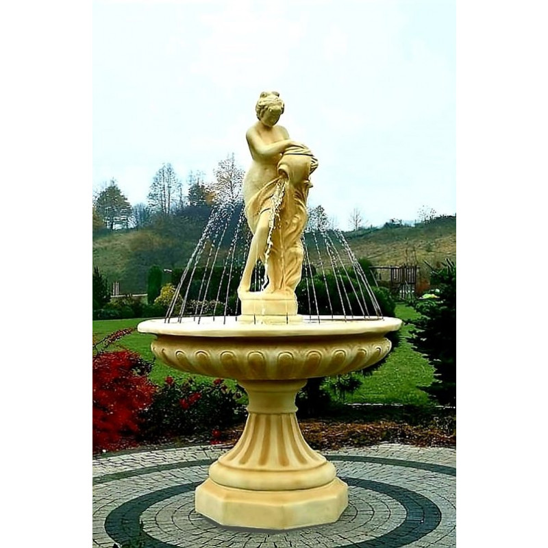 Fontanna Neptun Charlotte F165 - 230cm z ringiem z dyszami