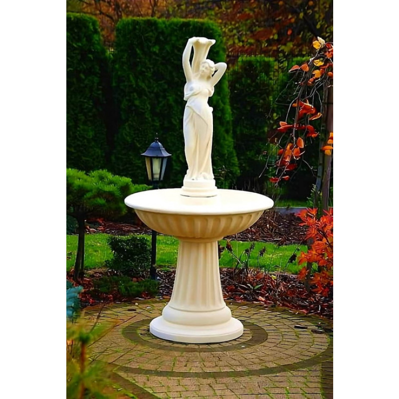 Fontanna Ogrodowa Noemi F004 - 182cm w kolorze Ecrue