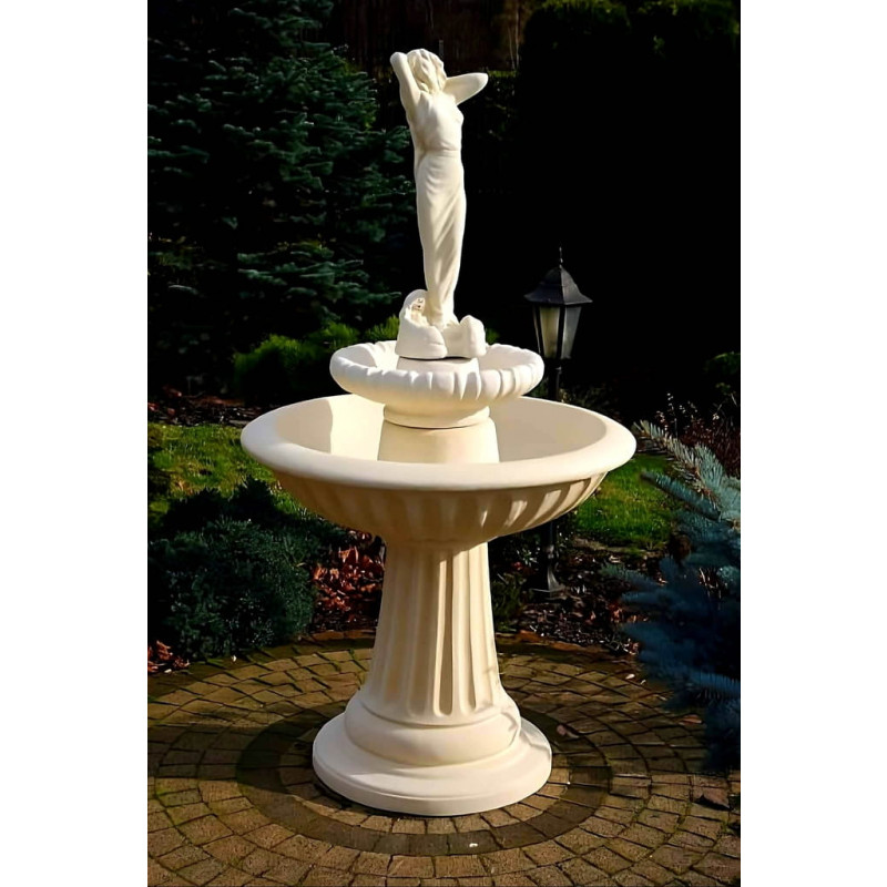 Fontanna Ogrodowa Noemi Andrea F017 - 161cm w kolorze Ecrue