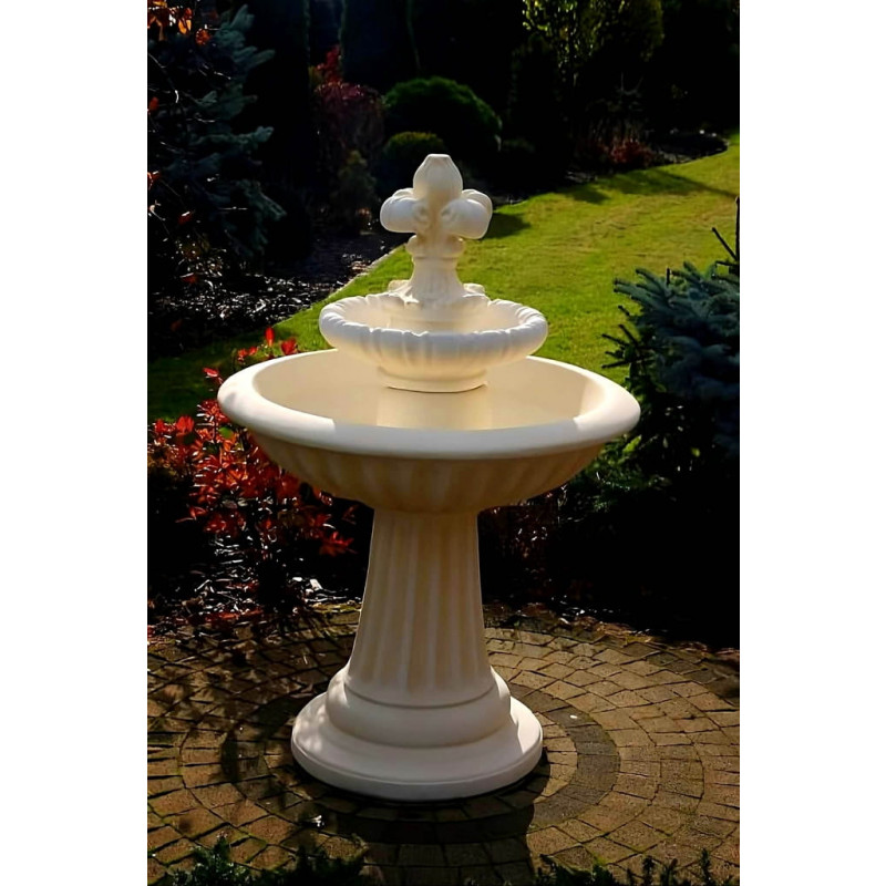 Fontanna Ogrodowa Noemi 1 F020 - 136cm w kolorze Ecrue