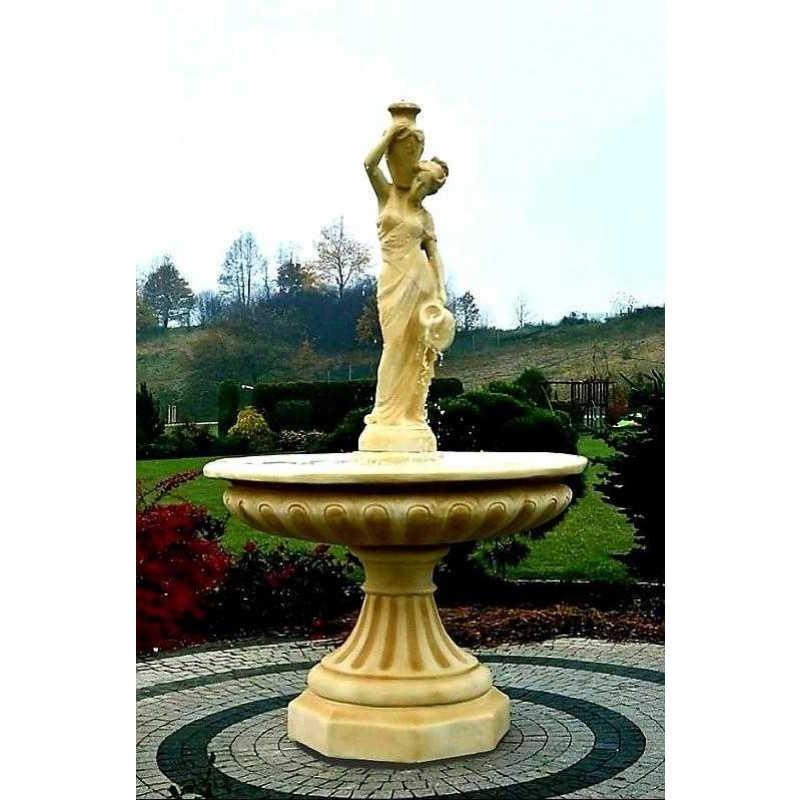 Fontanna Neptun Allena w kolorze Pastello bez ringu z dyszami