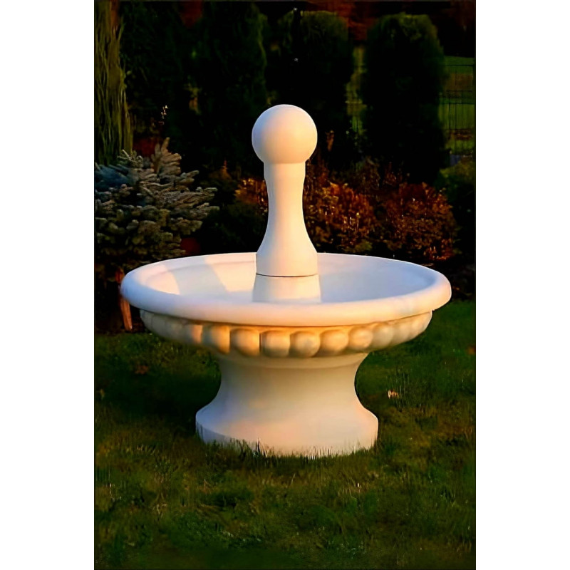 Fontanna Ogrodowa Petra 6 F224 - 129cm w kolorze Ecrue
