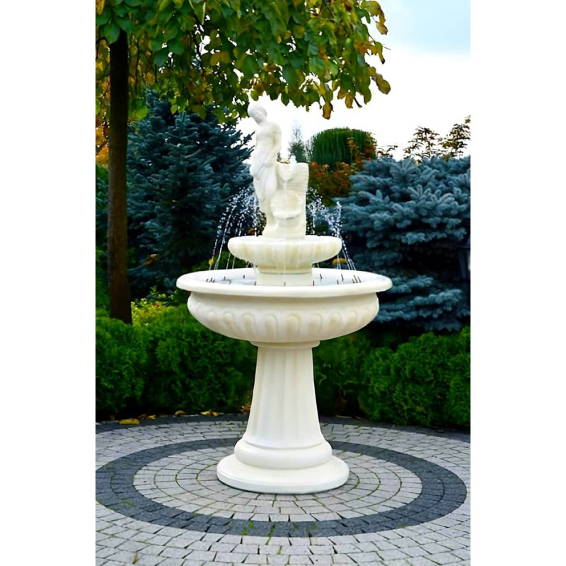 Fontanna do ogrodu Porto Amanda 2 F038 - 164cm + ring z dyszami