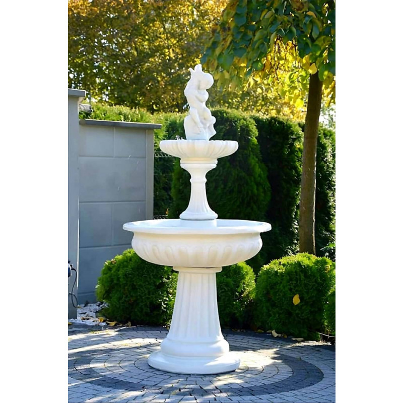 Fontanna do Ogrodu Porto Ragazzi 3 F055 - 189cm w Ogrodzie