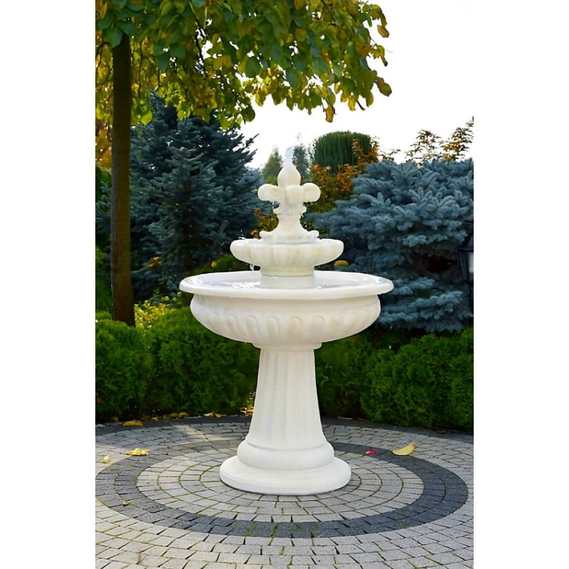 Fontanna do ogrodu Porto 1 na kostce brukowej