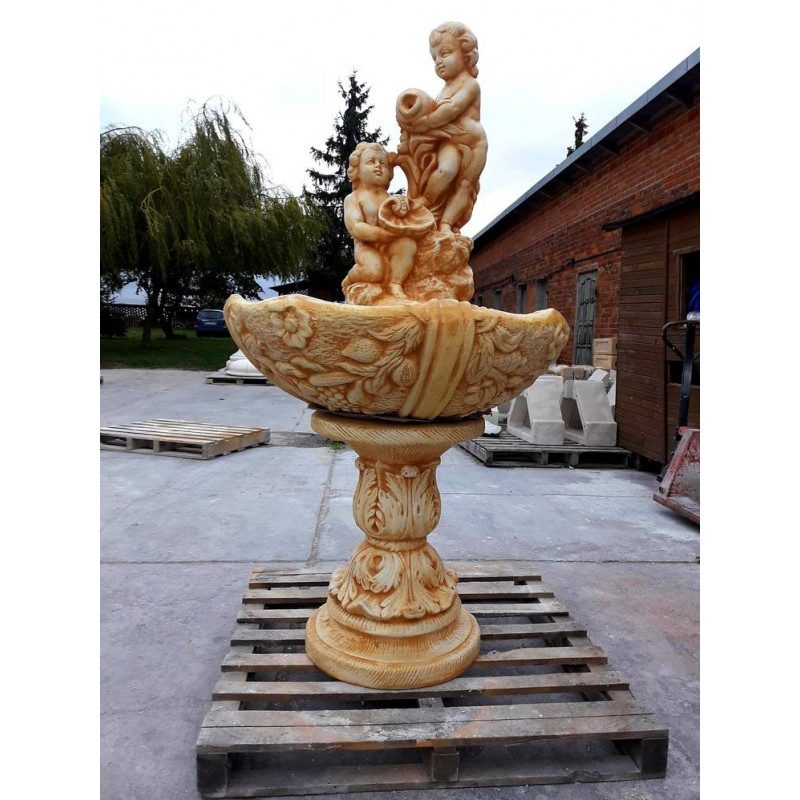 Fontanna Ogrodowa z Parą Amorów 2 1021A / 175cm