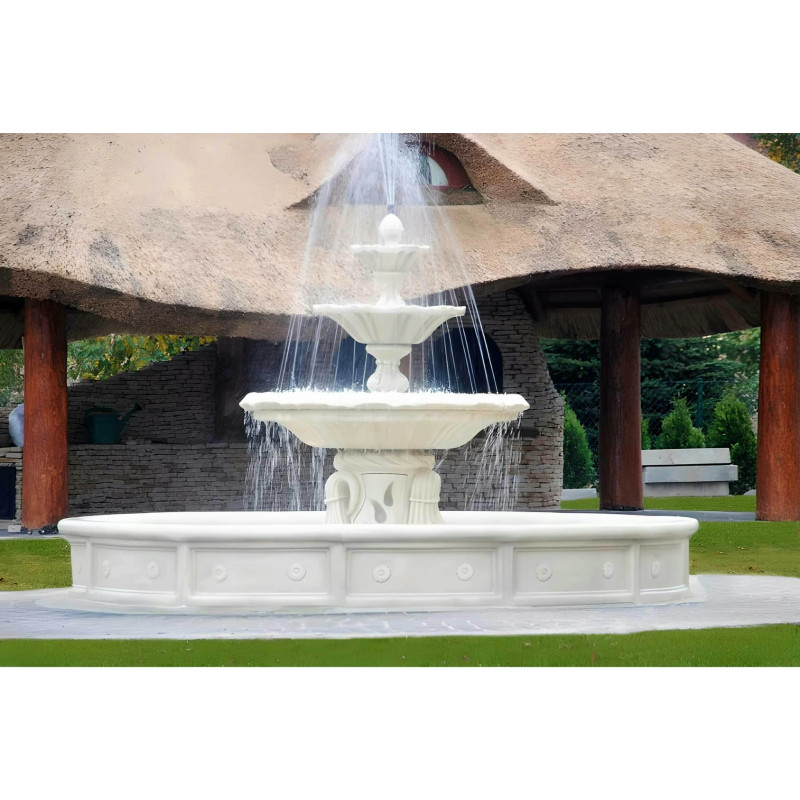 Oczko Fontannowe Verona B002A - 500 cm - w kolorze Ecrue