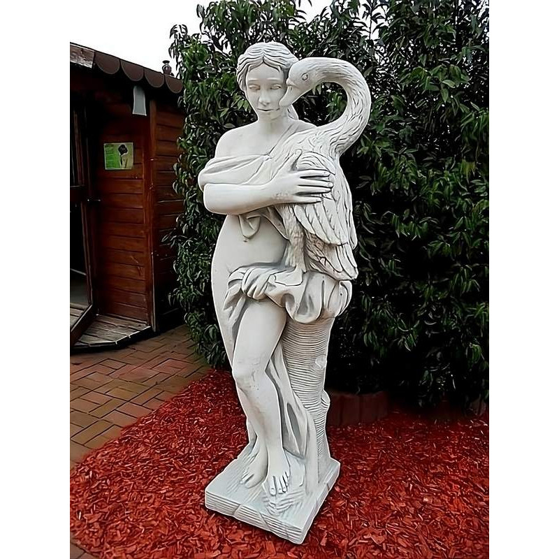 Rzeźba Kobieta z Łabędziem 160cm