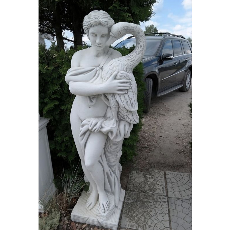 Rzeźba Kobieta z Łabędziem 160cm