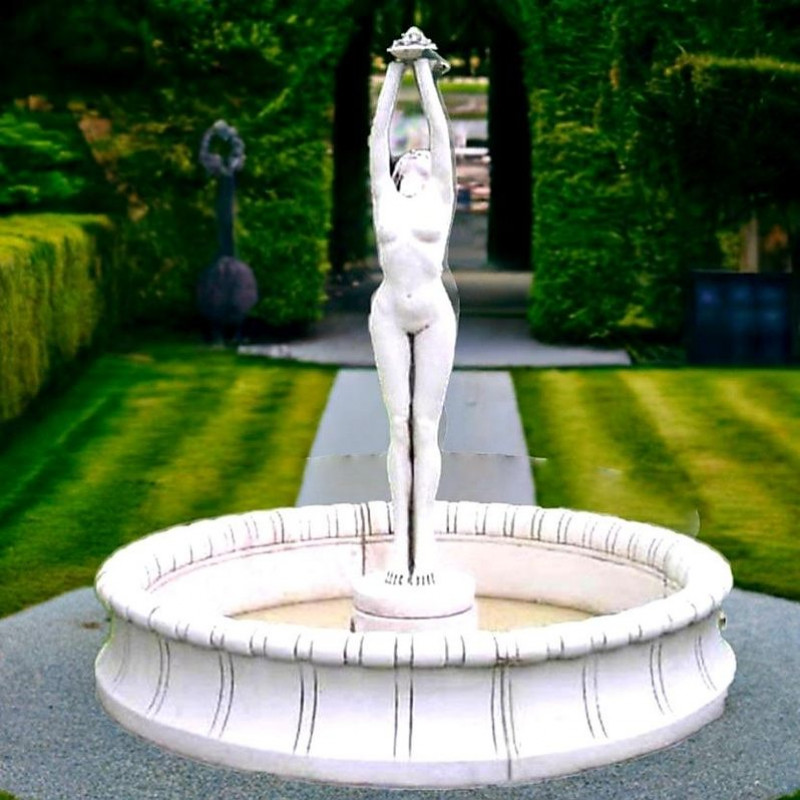 Oczko małe + Figura fontannowa Wenus z Lilią