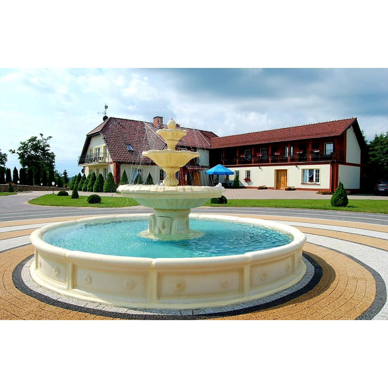 Oczko fontannowe Verona Fontanna Ogrodowa Italia w kolorze Ecrue