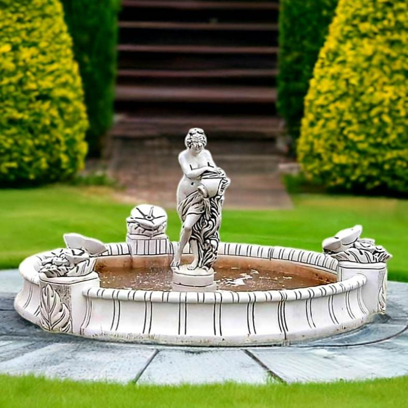 Oczko z Natryskami + Figura Fontannowa Charlotte