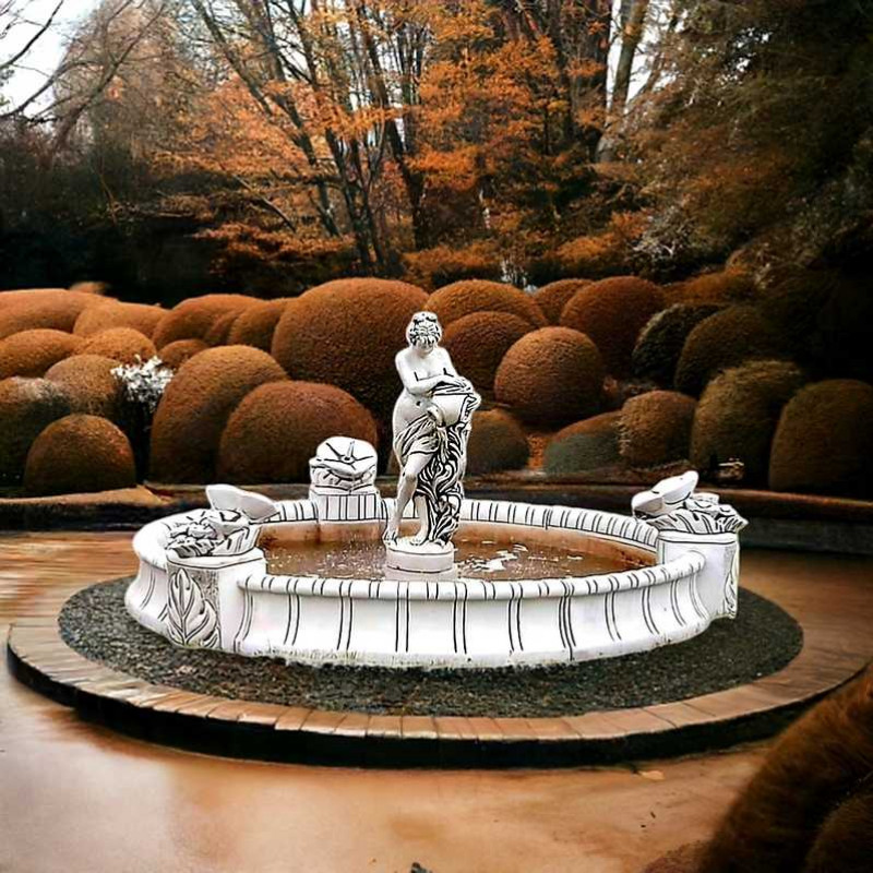 Oczko z Natryskami + Figura Fontannowa Charlotte