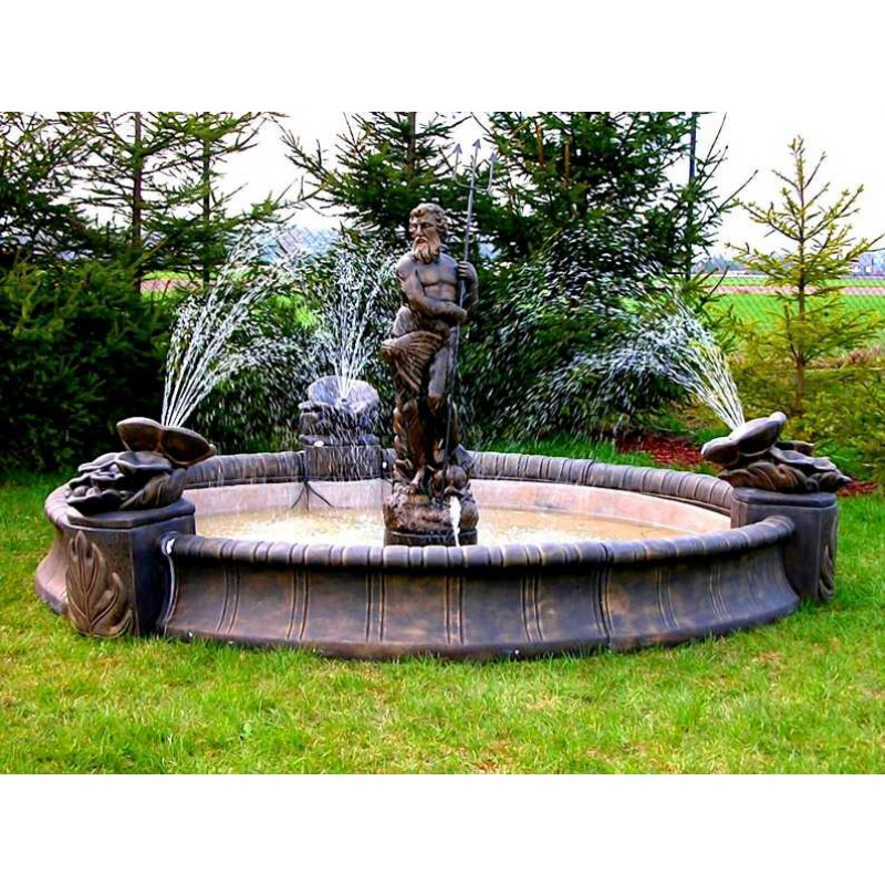  Oczko z Natryskami + Figura fontannowa Neptun 