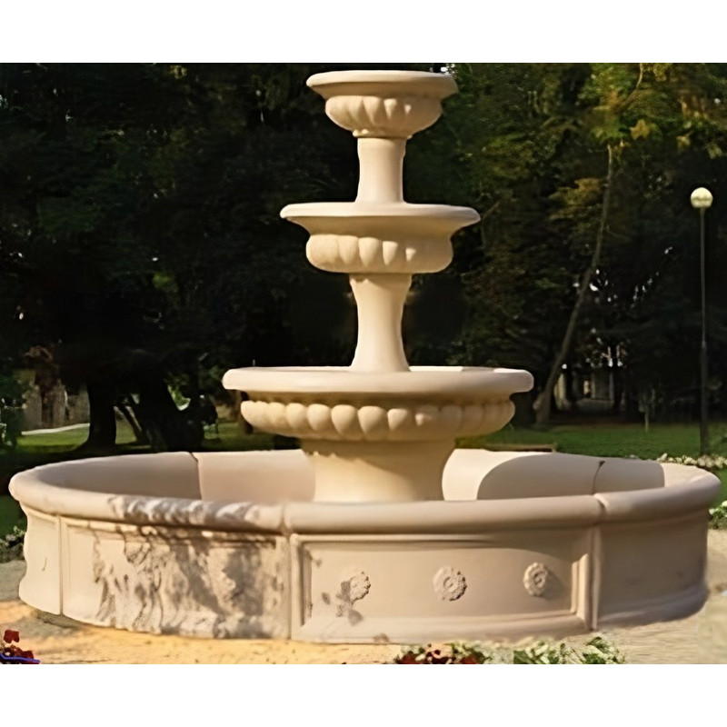Oczko fontannowy Puerto 255 cm w kolorze Ecrue