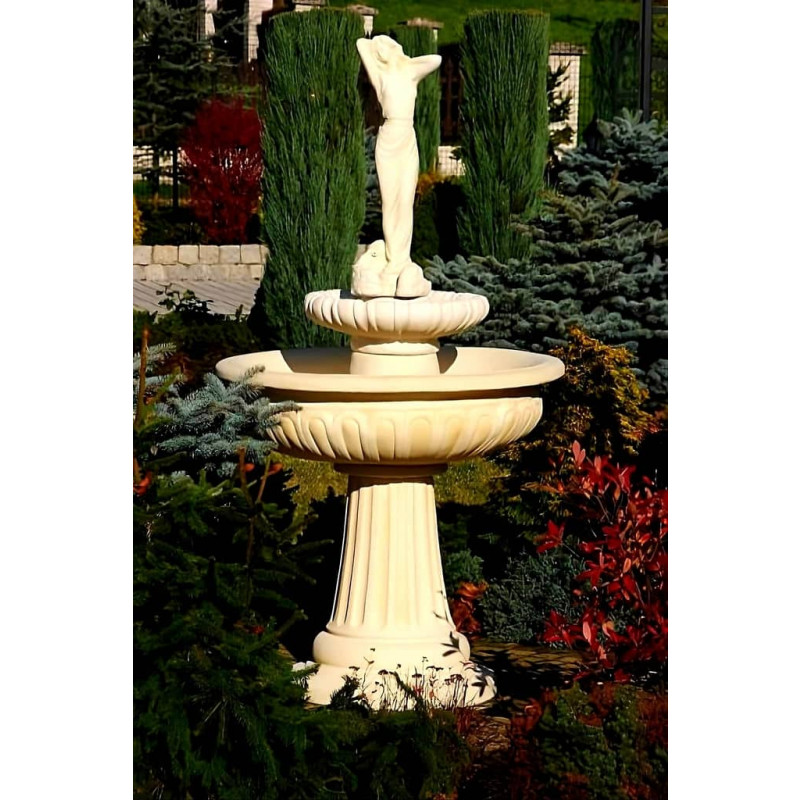 Fontanna Ogrodowa Porto Andrea F049 - 174cm w kolorze Ecrue