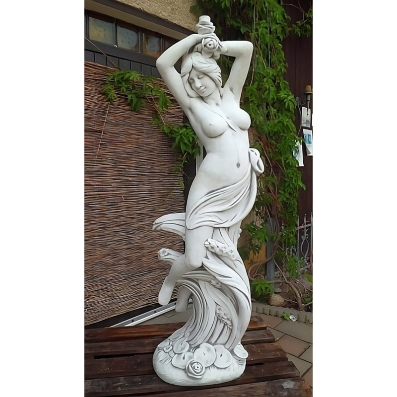 Rzeźba Aurelia w kwiatach 160cm