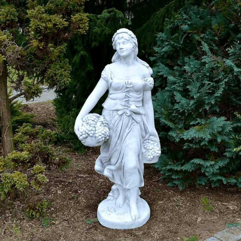 Rzeźba Sybilla z dwoma koszami 154cm