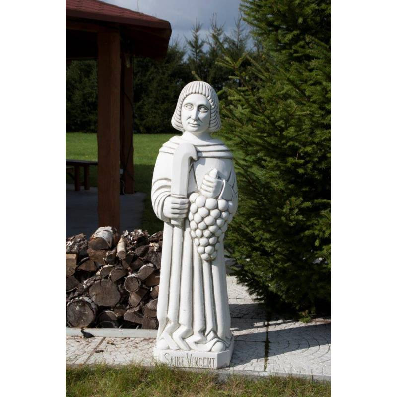 Rzeźba Św. Wincenty z Saragossy duży 157cm