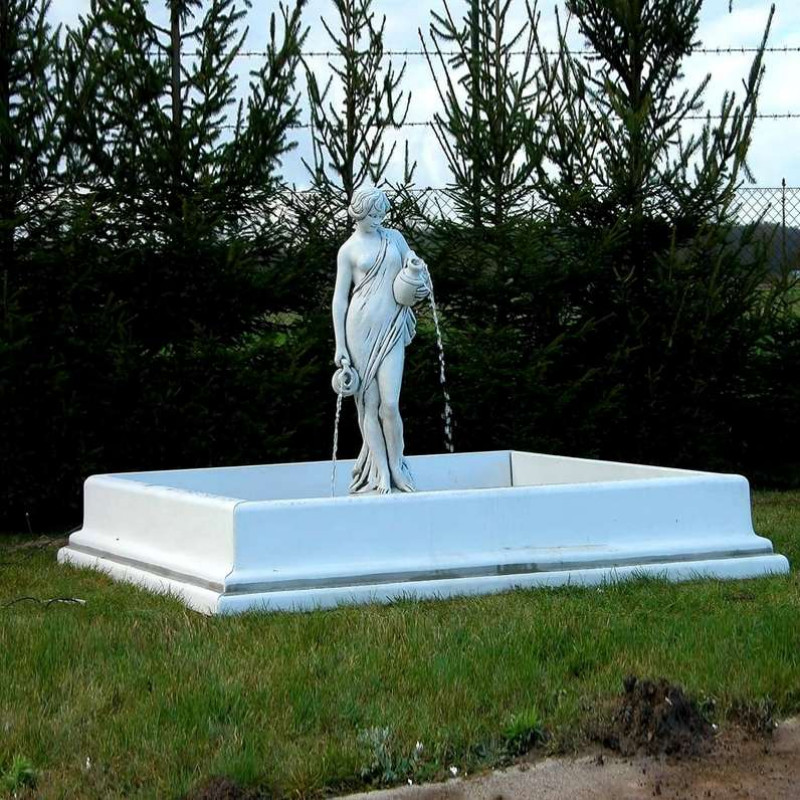 Oczko kwadratowe 280cm + Figura Fontannowa Kobieta z dzbanami + Akcesoria + transport