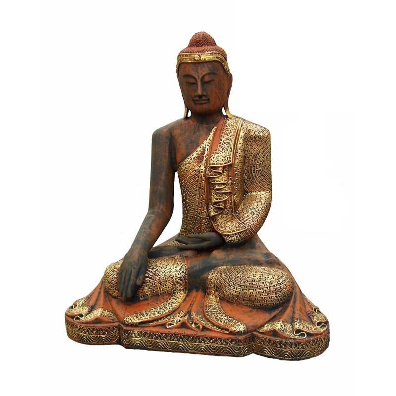 Rzeźba Złoty Budda Samadhi 101cm