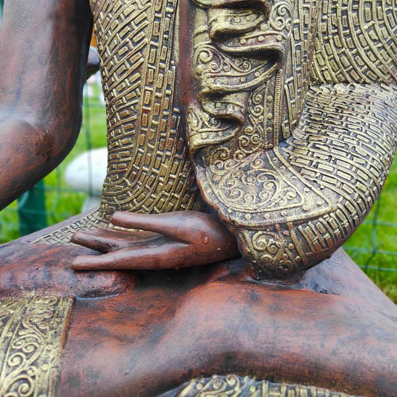 Rzeźba Złoty Budda Samadhi 101cm