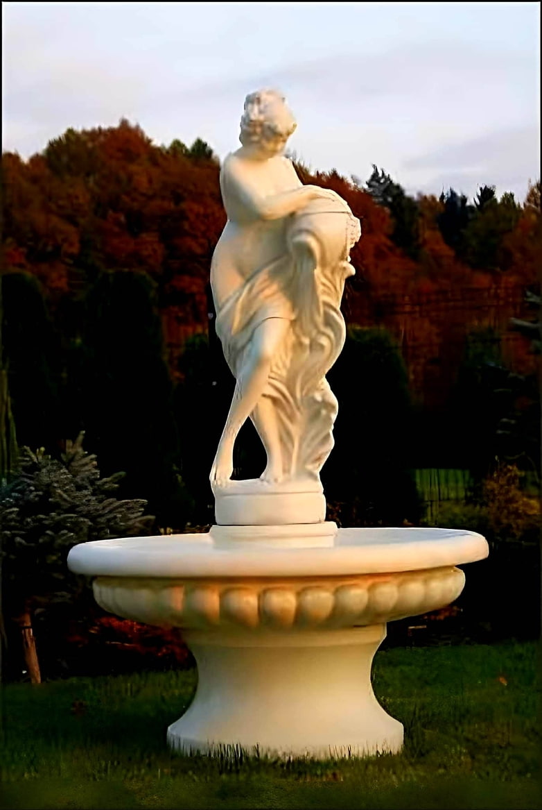 Fontanna Petra Charlotte widok boczny