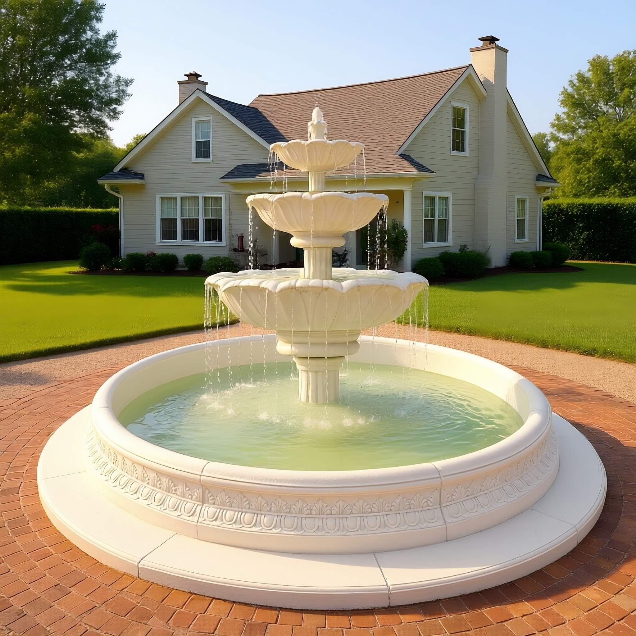 TOP10 Dużych Fontann Ogrodowych z Oczkiem i efektami wodnymi - na Sezon 2026 /2027