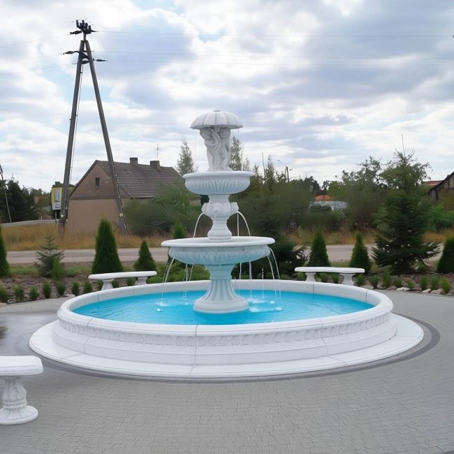 TOP20 Fontann Ogrodowych z Dużymi Oczkami - Różne Trendy i Style